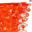 Vaso Thorns - laranja - Peça central - Vidro Murano Original OMG