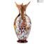 Symphony - Vase - Murano Glass Millefiori and Silver 