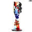 Amphora Double Face - Picasso-Hommage - Original Murano-Glas OMG