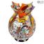 Melody - Vase en verre de Murano - Millefiori