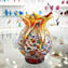 Melody - Vase en verre de Murano - Millefiori