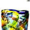 Sbruffi vase Blown - Rainbow - Original murano Glass OMG