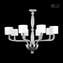 Candelabro Dubai Crystall - Luxo - Vidro Murano Original