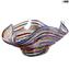 Sombrero Saturn multicolors - Centerpiece - Original Murano Glass