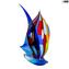 Exclusive - Sailboat blue - 雕塑 - Original - Murano - 玻璃