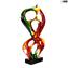 Cell - black base - Abstract - Murano Glass Sculpture