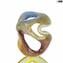 escultura de reunión - Slimer Abstract - Escultura de cristal de Murano