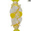 Regal Narcissus Cup - gelb - Original Murano Glas OMG