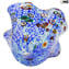 Sospensione Millefiori - Azzurro - Original Murano Glass