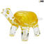 Gold Turtle - Animals - Original Murano glass OMG