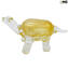 Gold Turtle - Animals - Original Murano glass OMG
