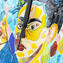 Frida - Frida Kahlo Tribute - Reloj de pared - cristal de murano original omg