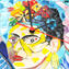 Frida - Frida Kahlo Tribute - small Wall Clock - original murano glass omg