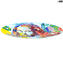 Gioconda centerpiece -  Leonardo da Vinci Tribute - original murano glass omg