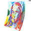 Gioconda Teller - Leonardo da Vinci Tribute - Original Muranoglas omg