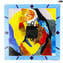 Sonny Rollins tributo - Orologio da Parete - vetro di murano originale