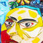 Frida - frida kahlo Tribute - Original Murano Glass OMG