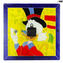 Uncle Scrooge - Tribute - Wall Clock - original murano glass omg