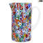 Millefiori Pitcher - Original Murano Glas OMG