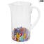 Millefiori Pitcher - Original Murano Glas OMG