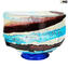 وعاء Ocean Sbruffi Centerpiece - زجاج مورانو الأصلي omg