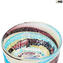 Ocean Sbruffi Centerpiece Bowl - original Murano glass omg