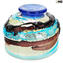 Ocean Sbruffi 中心裝飾碗 - 原版 Murano 玻璃 omg