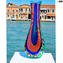 Vase - Zenit - Verre de Murano d'origine OMG -