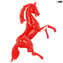 Cheval rouge - Original Murano Glass OMG