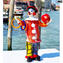 Clown Figur Jongleur - Original Murano Glas OMG