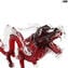 Il Grande Drago - rosso - Vetro di Murano Originale OMG