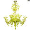 Lustre vendramin Cimiero Cristallo - Rezzonico - Vidro Murano Original - omg