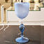 Venezianischer Kelch - Hellblaue Flöte - Original Murano Glas OMG