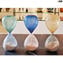 Sanduhr - blau - Original Murano Glas Omg