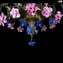 Lampadario Veneziano - Rosetto Firenze - 12 luci - Vetro di Murano originale