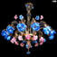 Lampadario Veneziano - Rosetto Firenze - 12 luci - Vetro di Murano originale