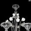 Lustre vénitien Calergi - cristal - Verre de Murano original OMG