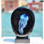 Blue Jellyfish Scultpure Sommerso avec lampe à led - verre de Murano original omg