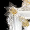 Cornaro Princess - cristallo e oro - SPECCHIO VENEZIANO - vetro di Murano originale