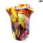 Multicolor Lagune - Vaso soprado - Vidro Murano Original OMG®