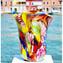 Lagune multicolor - Jarrón soplado - Cristal de Murano original OMG®