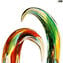 Ondas Multicoloridas - Escultura - Vidro Murano Original OMG