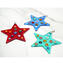 Addobbi di Natale a Stella - 3 pezzi con Murrine - Vetro di Murano Originale OMG