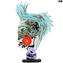 Панк-женщина Лидия - кубизм - Original Murano Glass - omg