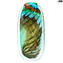 Vase Provence - Sommerso - lagoon color - Original Murano Glass OMG