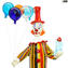 Clown figurine - Big size - Original Murano Glass OMG