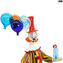 Фигурка клоуна - Большой размер - Original Murano Glass OMG