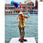 Clown figurine - Big size - Original Murano Glass OMG