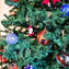 4 pieces Christmas Tree Decorations - Santa Claus - Snowman - Sugar Stick - Candy - Original Murano Glass OMG