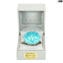 Ring Charming round  - Light Blue - Original Murano Glass OMG